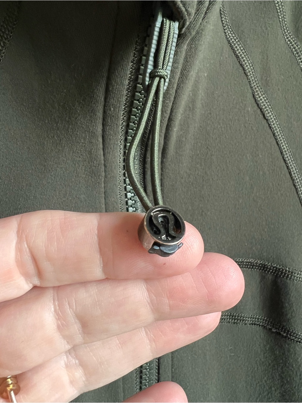Lululemon Define Jacket Green Women's Lightweight Full Zip Size 14 - Picture 3 of 9